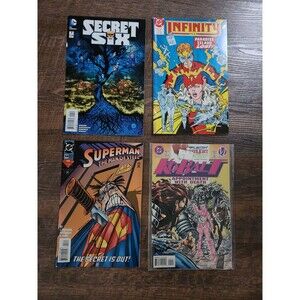 4 Pack DC Comic Lot